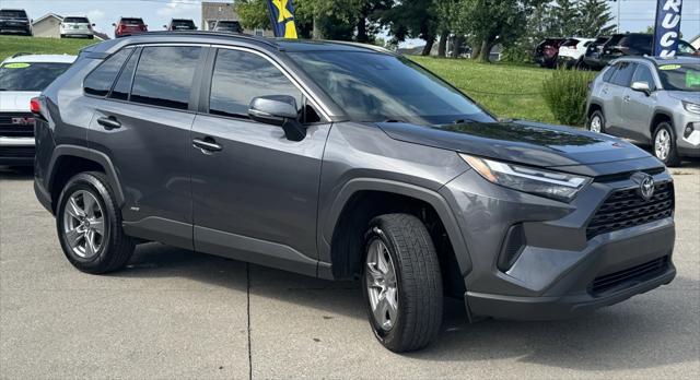 used 2022 Toyota RAV4 Hybrid car, priced at $27,800