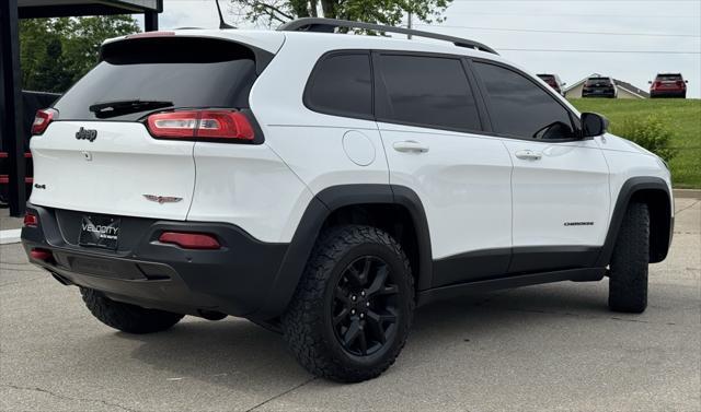 used 2018 Jeep Cherokee car, priced at $13,800