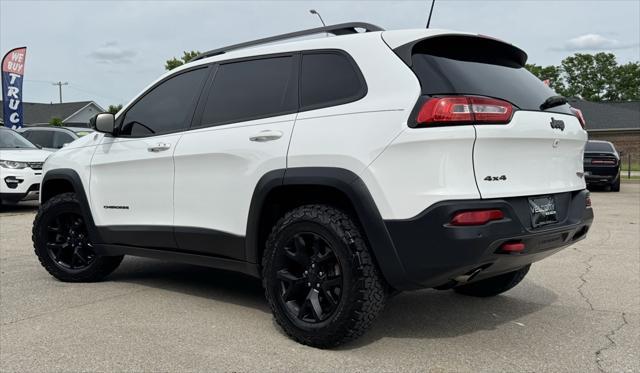 used 2018 Jeep Cherokee car, priced at $13,800