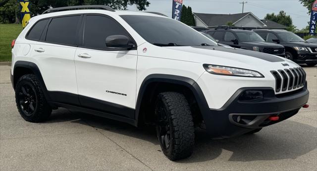 used 2018 Jeep Cherokee car, priced at $13,800