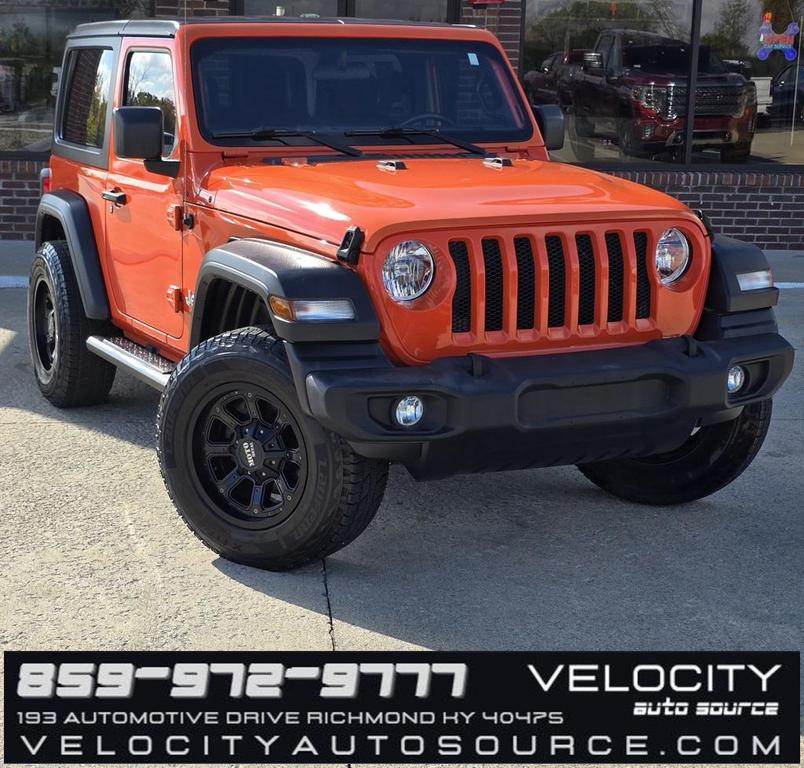 used 2018 Jeep Wrangler car, priced at $19,800