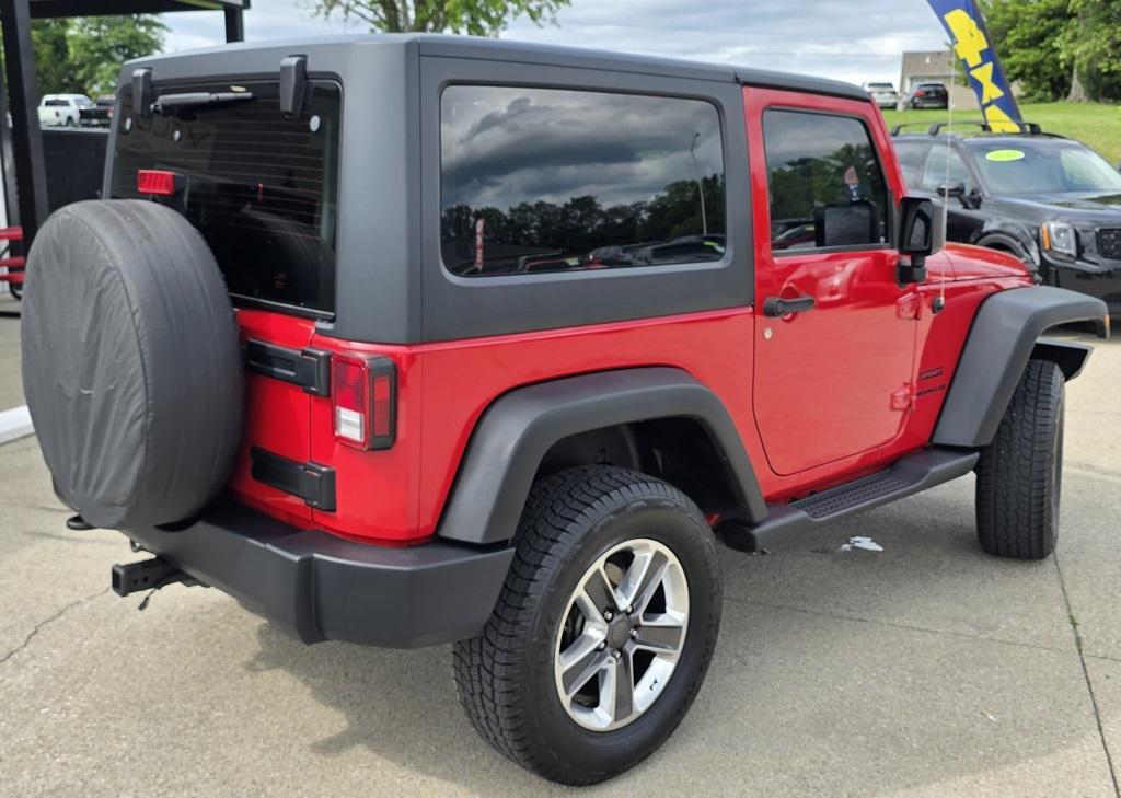 used 2014 Jeep Wrangler car, priced at $15,000