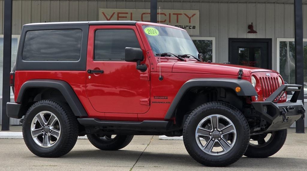 used 2014 Jeep Wrangler car, priced at $15,000