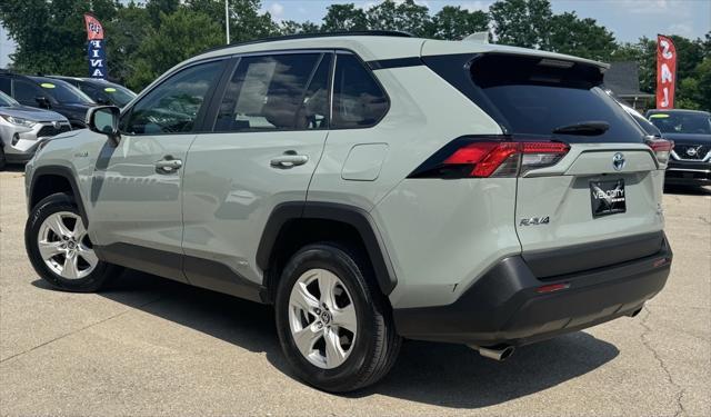 used 2021 Toyota RAV4 Hybrid car, priced at $25,800