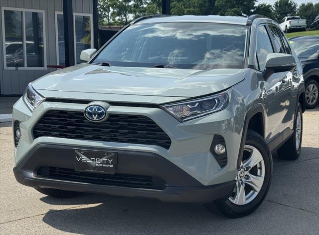 used 2021 Toyota RAV4 Hybrid car, priced at $25,800
