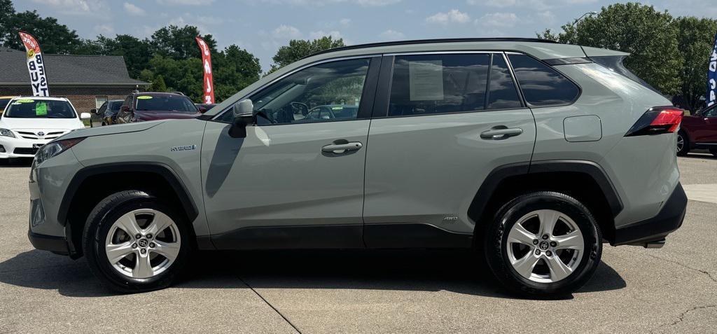 used 2021 Toyota RAV4 Hybrid car, priced at $25,800