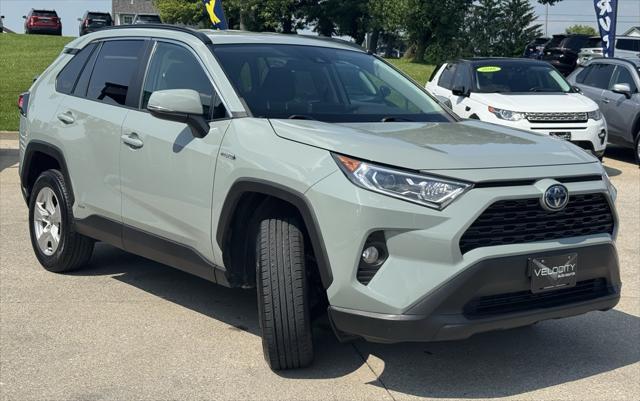 used 2021 Toyota RAV4 Hybrid car, priced at $25,800