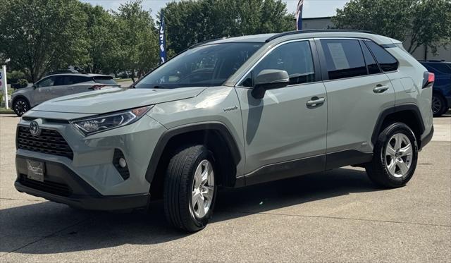 used 2021 Toyota RAV4 Hybrid car, priced at $25,800