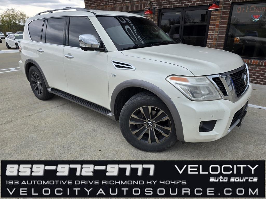 used 2017 Nissan Armada car, priced at $12,800