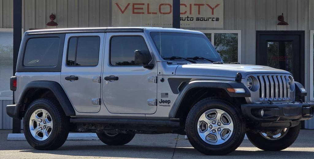 used 2021 Jeep Wrangler Unlimited car, priced at $24,800
