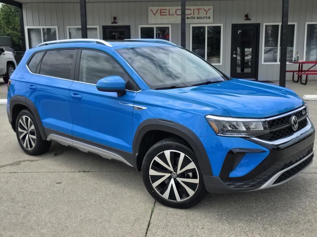 used 2022 Volkswagen Taos car, priced at $18,800