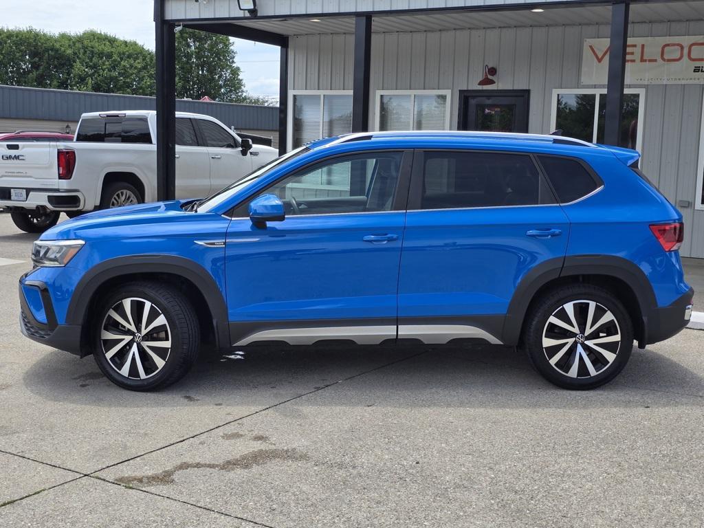 used 2022 Volkswagen Taos car, priced at $18,800