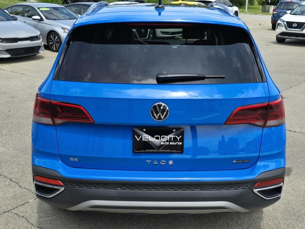 used 2022 Volkswagen Taos car, priced at $18,800