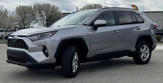 used 2021 Toyota RAV4 Hybrid car, priced at $25,300