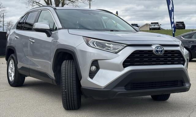 used 2021 Toyota RAV4 Hybrid car, priced at $25,300