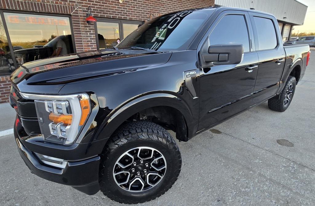 used 2021 Ford F-150 car, priced at $37,800