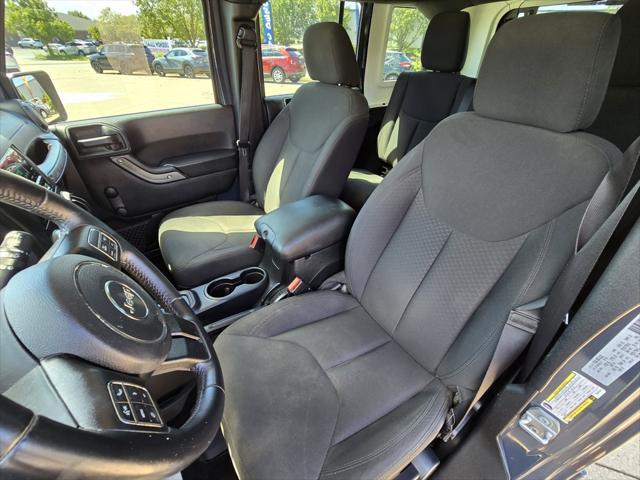 used 2016 Jeep Wrangler Unlimited car, priced at $18,800