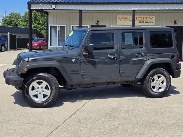 used 2016 Jeep Wrangler Unlimited car, priced at $18,800