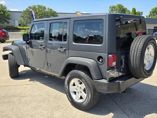 used 2016 Jeep Wrangler Unlimited car, priced at $18,800