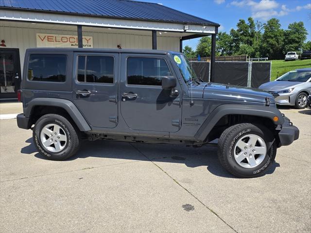 used 2016 Jeep Wrangler Unlimited car, priced at $18,800