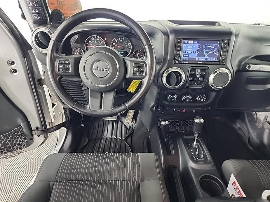 used 2012 Jeep Wrangler Unlimited car, priced at $18,605