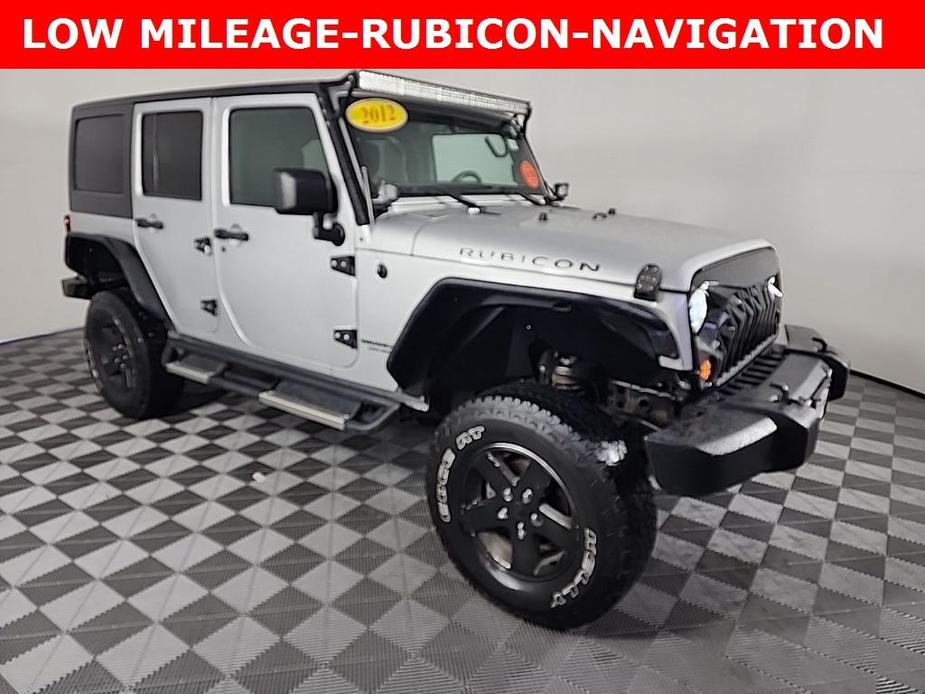 used 2012 Jeep Wrangler Unlimited car, priced at $20,912