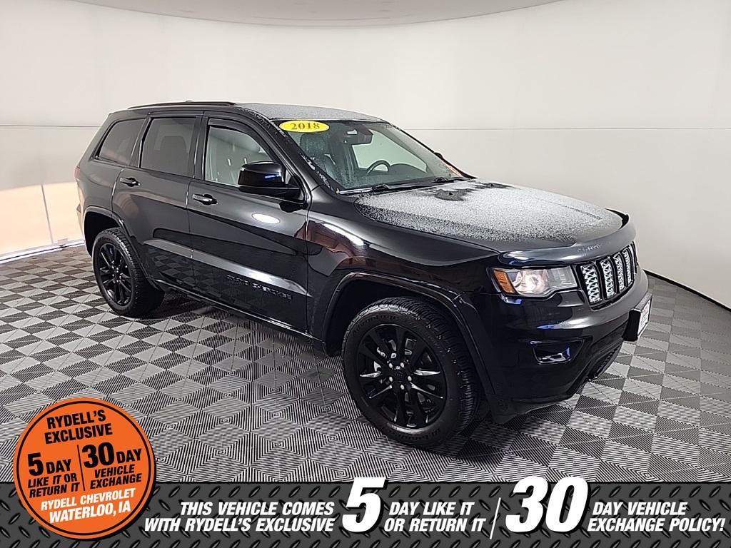 used 2018 Jeep Grand Cherokee car, priced at $13,991