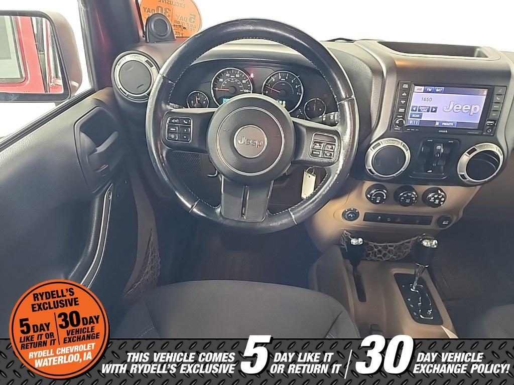 used 2013 Jeep Wrangler Unlimited car, priced at $18,442