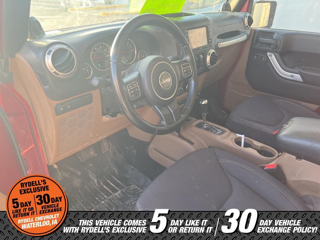 used 2013 Jeep Wrangler Unlimited car, priced at $18,991