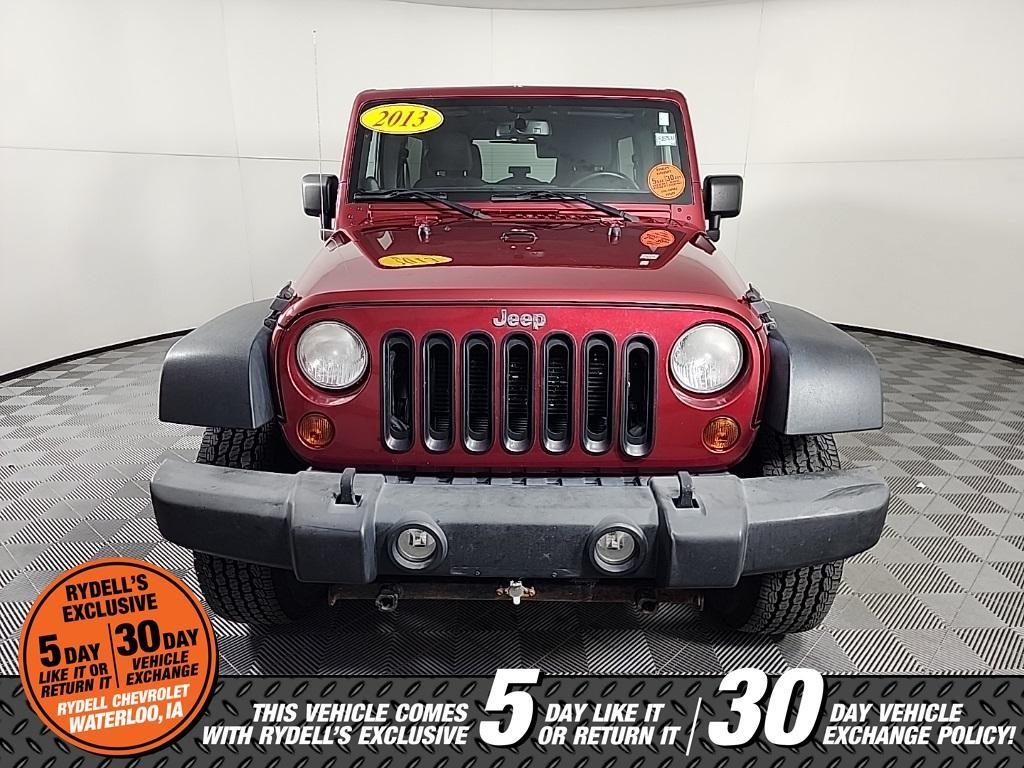 used 2013 Jeep Wrangler Unlimited car, priced at $18,442