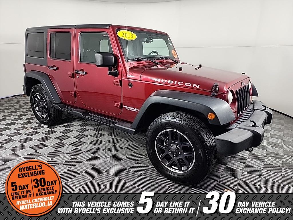 used 2013 Jeep Wrangler Unlimited car, priced at $18,991