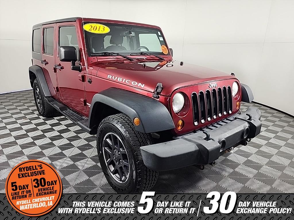 used 2013 Jeep Wrangler Unlimited car, priced at $18,442