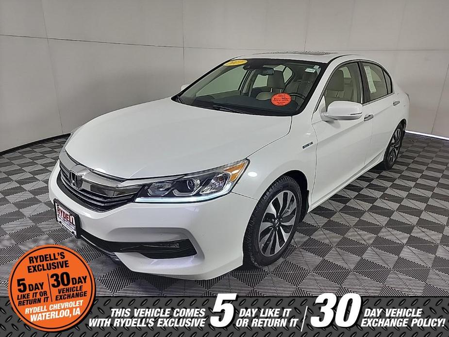 used 2017 Honda Accord Hybrid car, priced at $13,991