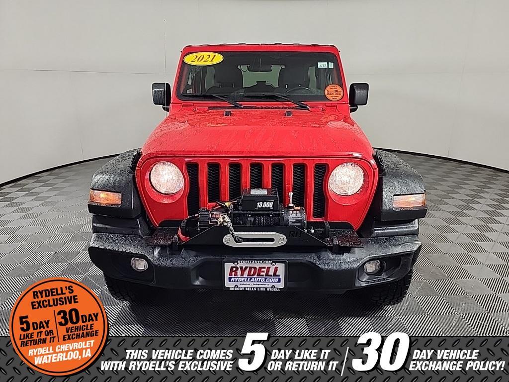 used 2021 Jeep Wrangler Unlimited car, priced at $25,992