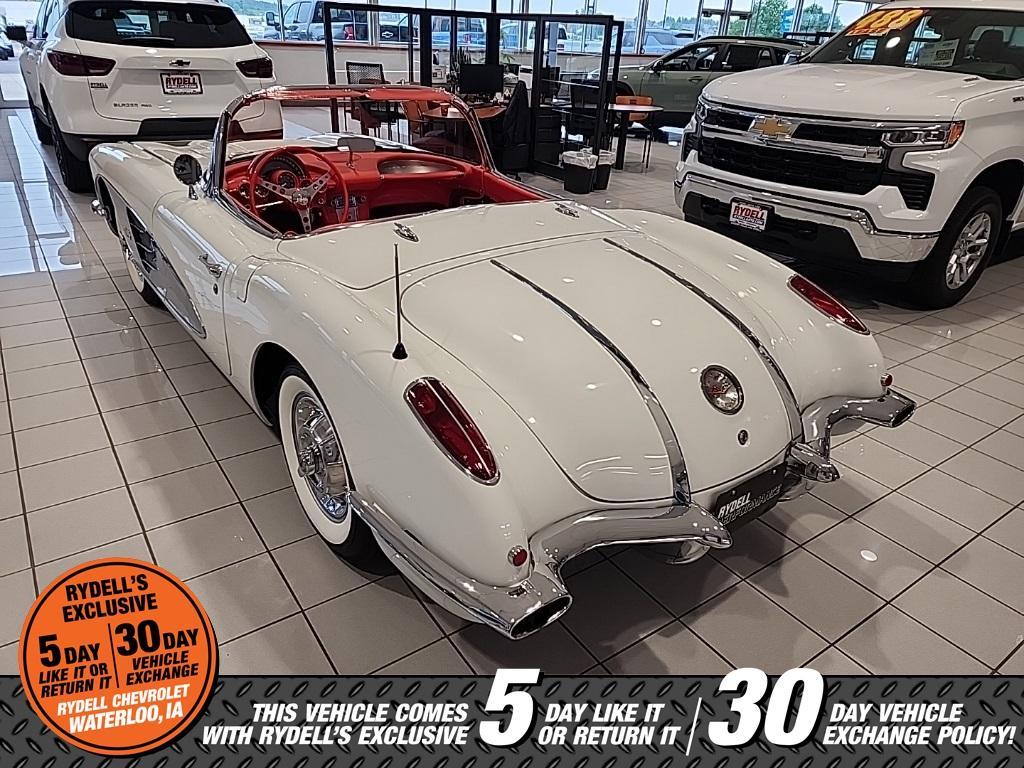 used 1958 Chevrolet Corvette car, priced at $99,991