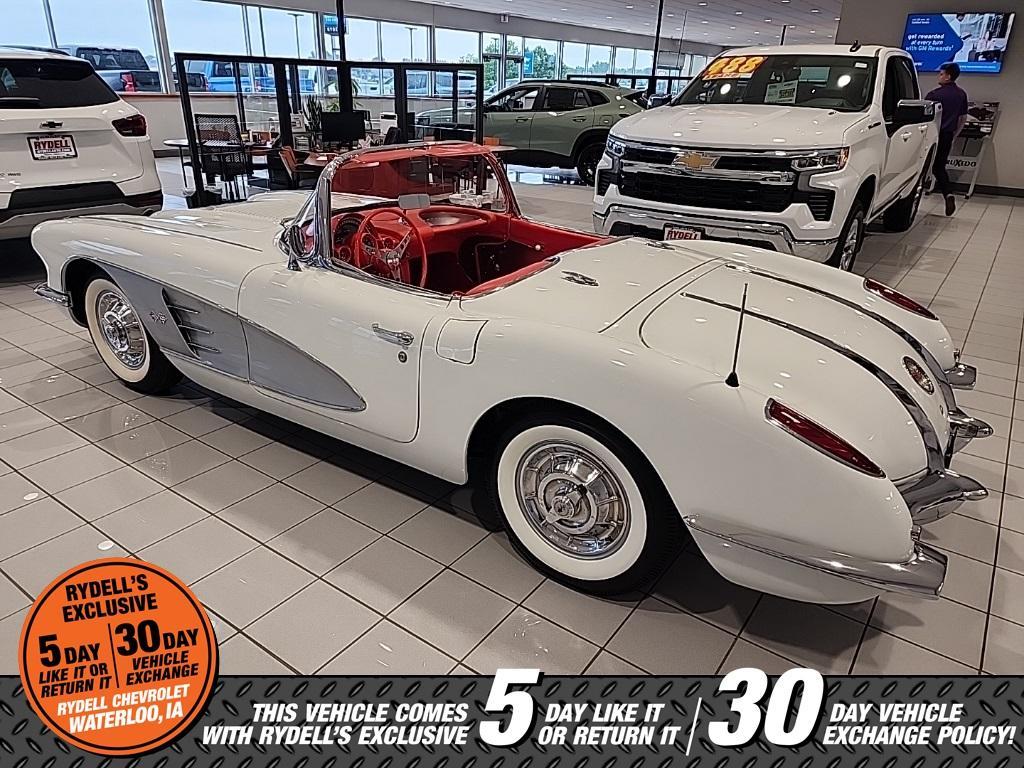 used 1958 Chevrolet Corvette car, priced at $99,991