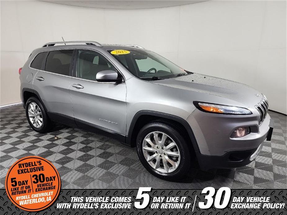 used 2015 Jeep Cherokee car, priced at $8,491