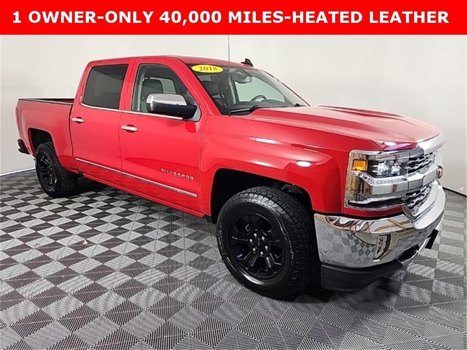 used 2018 Chevrolet Silverado 1500 car, priced at $37,077