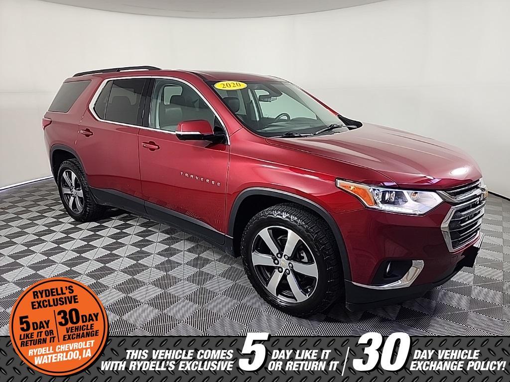 used 2020 Chevrolet Traverse car, priced at $19,991