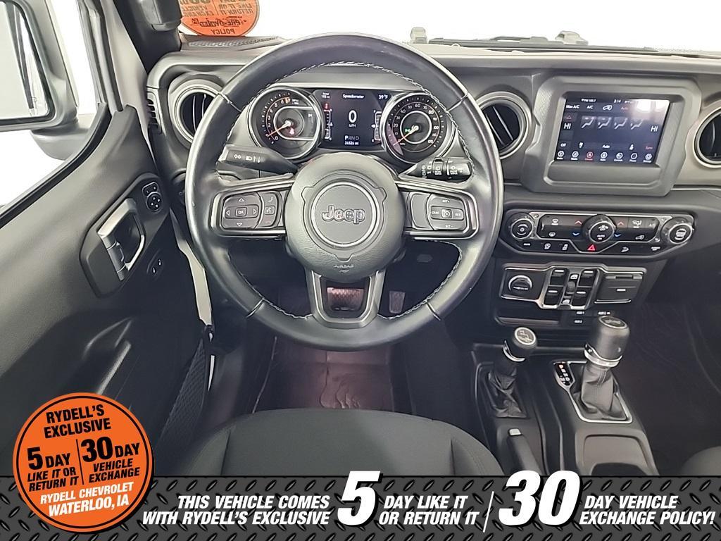 used 2021 Jeep Wrangler Unlimited car, priced at $34,301