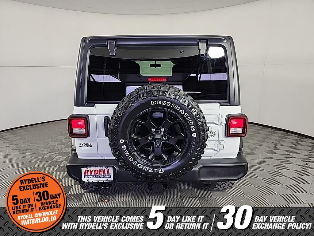 used 2021 Jeep Wrangler Unlimited car, priced at $34,301