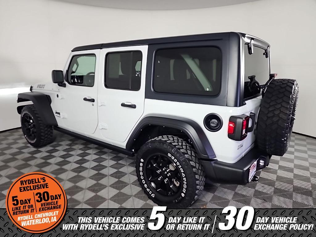 used 2021 Jeep Wrangler Unlimited car, priced at $34,301