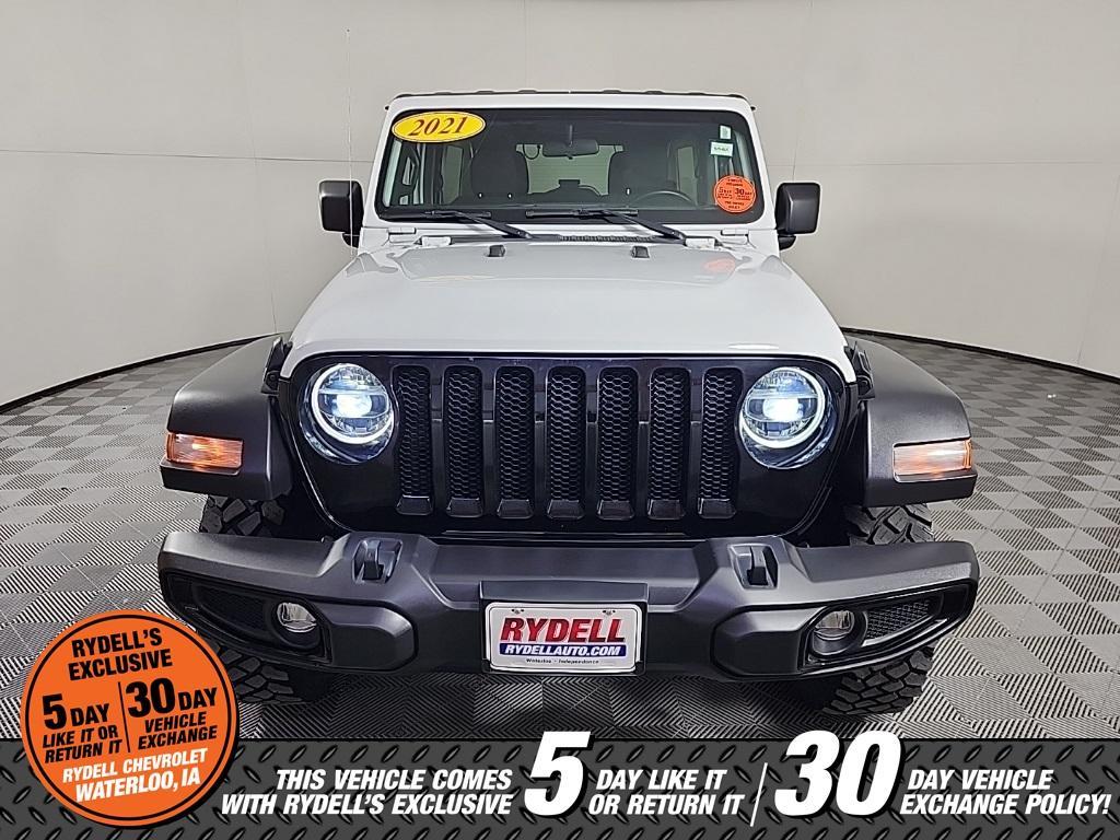 used 2021 Jeep Wrangler Unlimited car, priced at $34,301