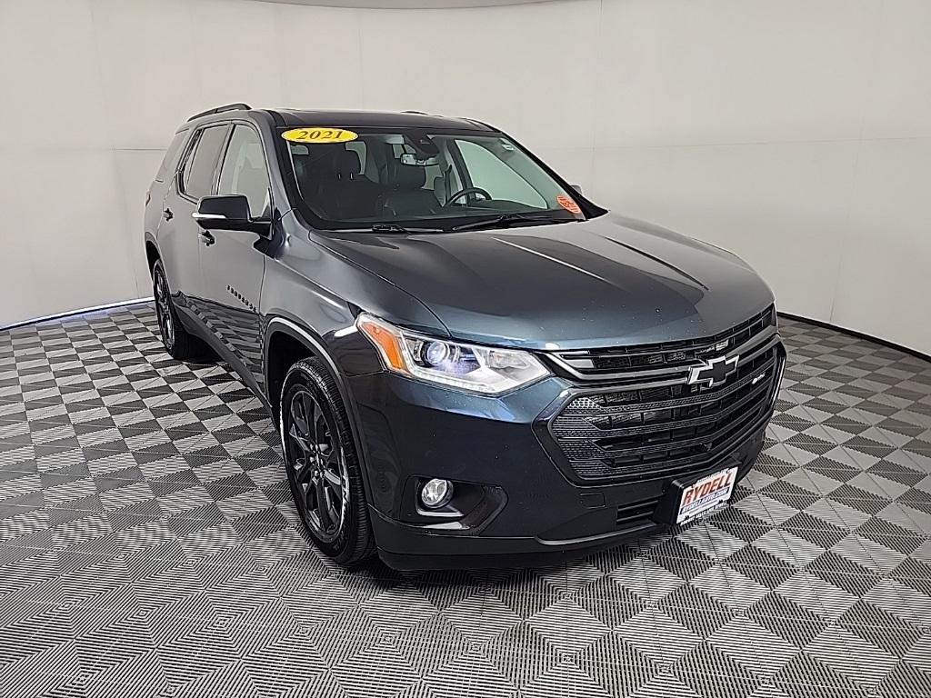 used 2021 Chevrolet Traverse car, priced at $26,491