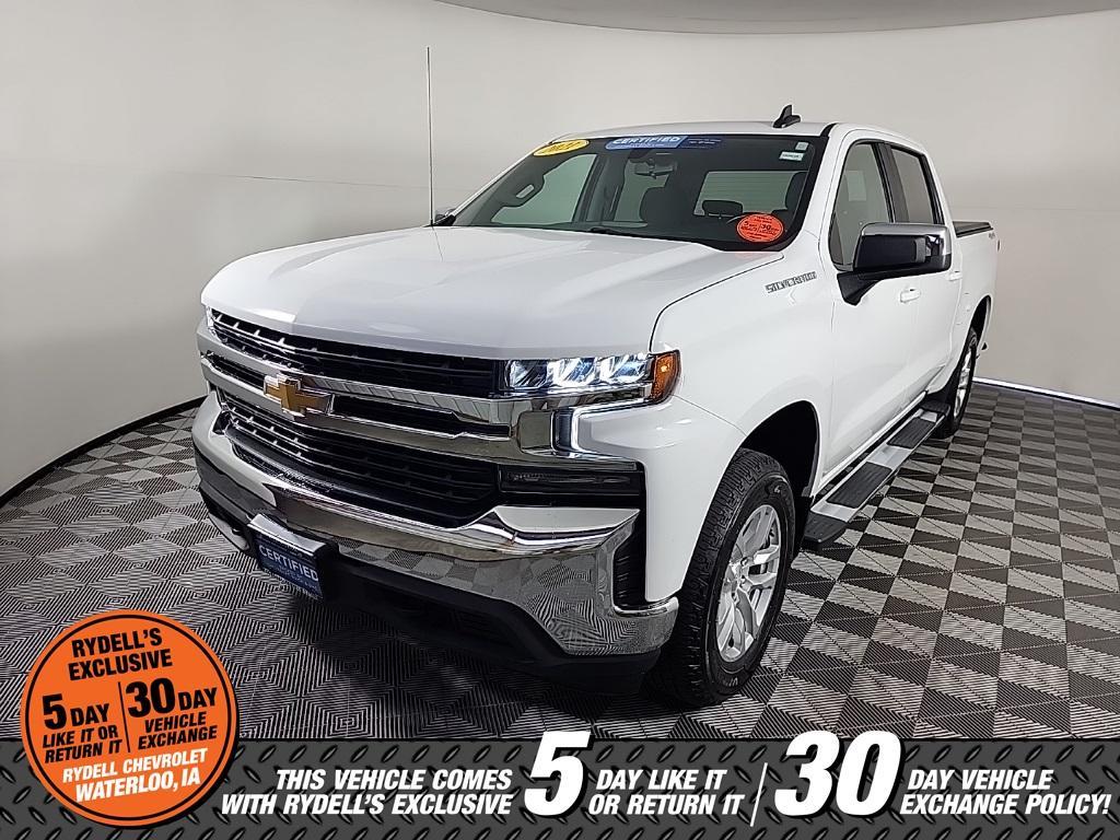 used 2021 Chevrolet Silverado 1500 car, priced at $37,991