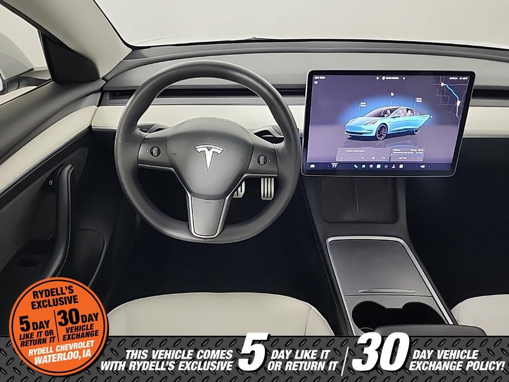 used 2022 Tesla Model 3 car, priced at $29,991