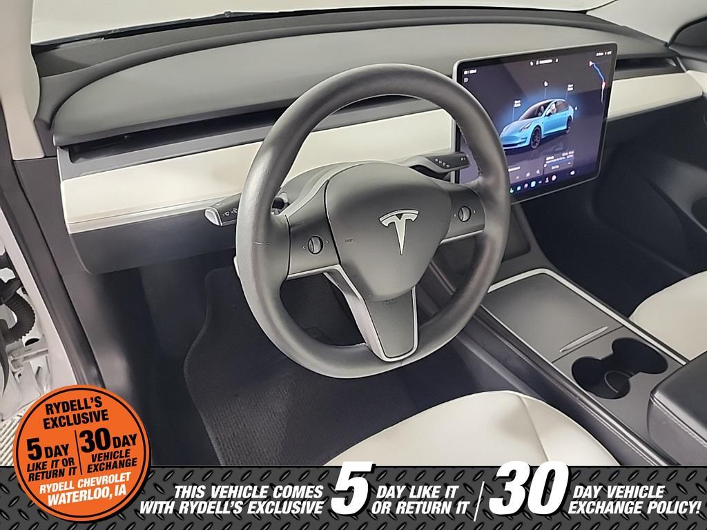 used 2022 Tesla Model 3 car, priced at $29,991