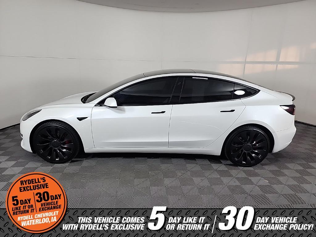 used 2022 Tesla Model 3 car, priced at $29,991