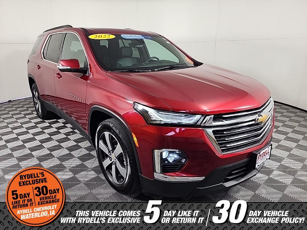 used 2022 Chevrolet Traverse car, priced at $32,994