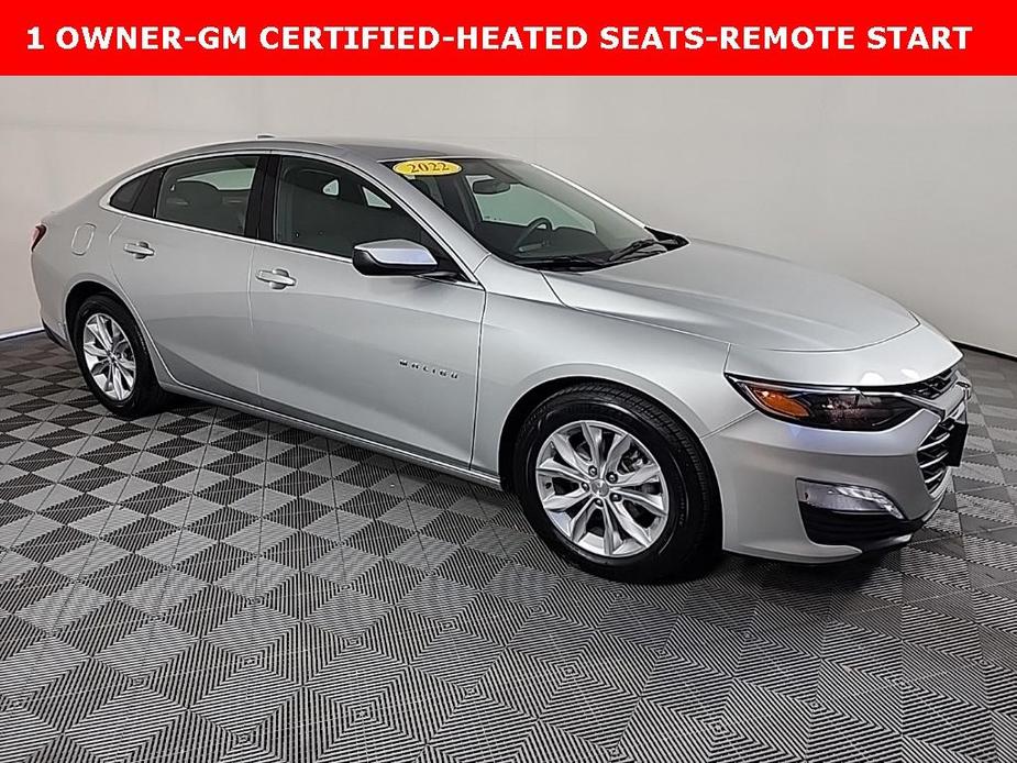 used 2022 Chevrolet Malibu car, priced at $18,774